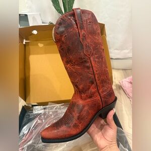 Red Western Cowboy Boots